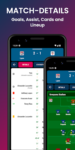 Ligue 1 - Image screenshot of android app