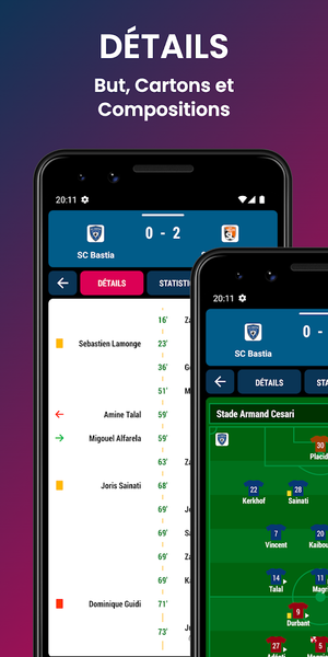 Ligue 2 - Image screenshot of android app