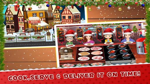 Christmas Restaurant Cooking Story - عکس بازی موبایلی اندروید