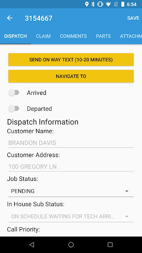 CDA Mobile - Image screenshot of android app