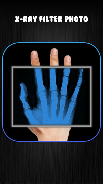 Xray scan filter camera - عکس برنامه موبایلی اندروید