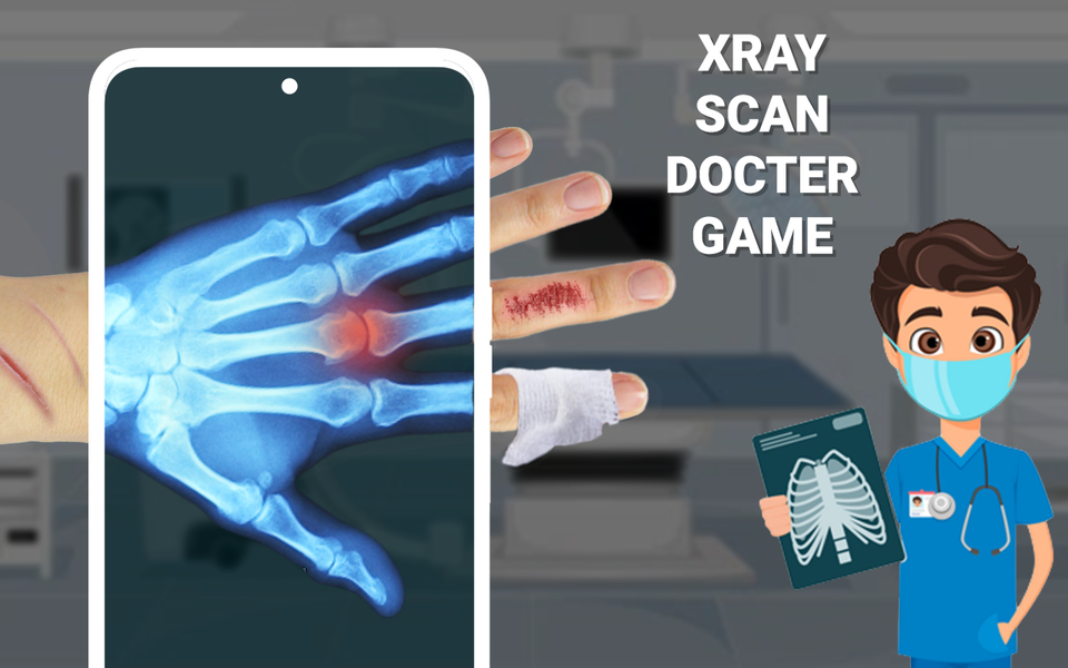 Xray Scanner : X-ray Body Game - Gameplay image of android game