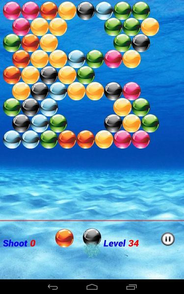 Shoot Bubbles - Gameplay image of android game