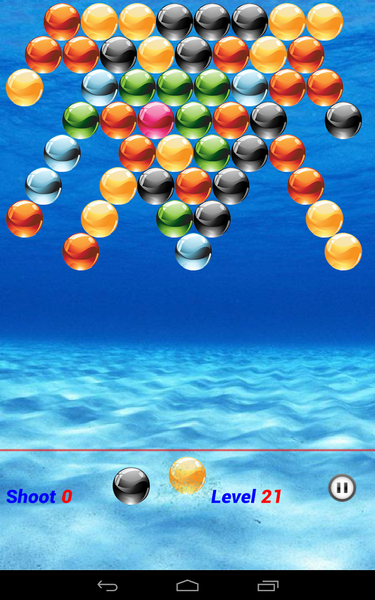 Shoot Bubbles - Gameplay image of android game