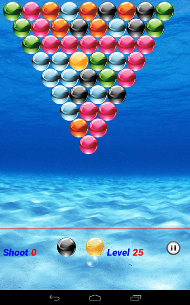 Shoot Bubbles - Gameplay image of android game