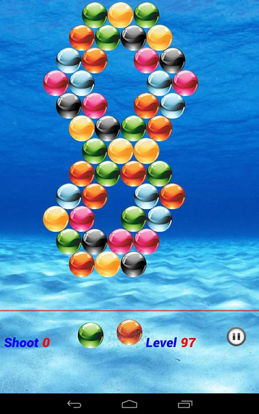Shoot Bubbles - Gameplay image of android game