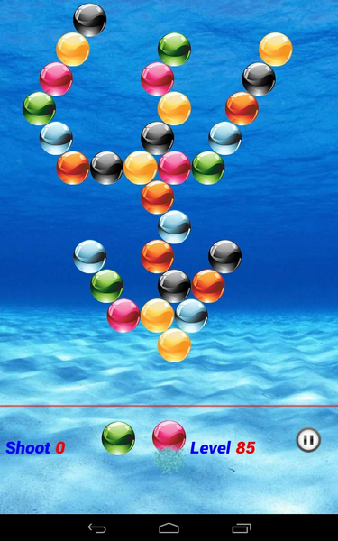 Shoot Bubbles - Gameplay image of android game