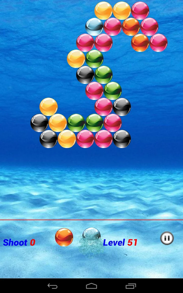 Shoot Bubbles - Gameplay image of android game