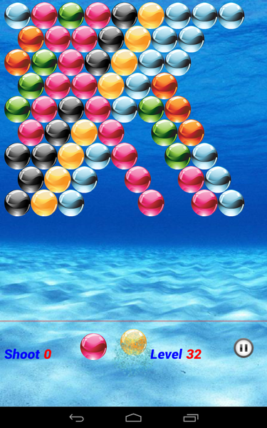 Shoot Bubbles - Gameplay image of android game