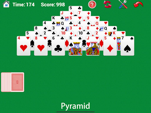 Spider Solitaire - Gameplay image of android game