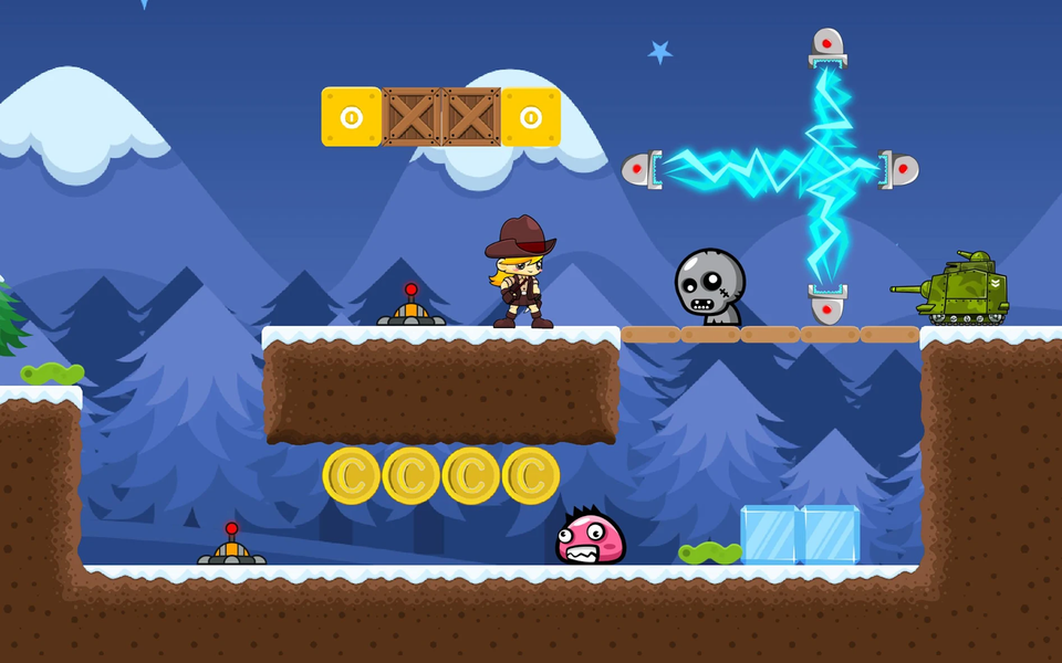 Superhero Adventure - Gameplay image of android game