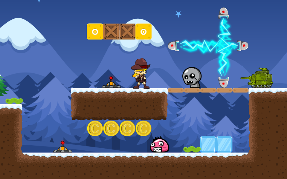 Superhero Adventure - Gameplay image of android game