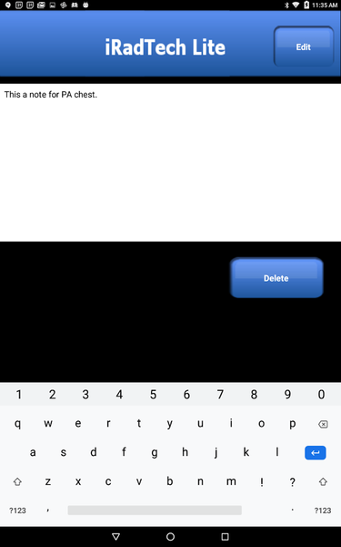 iRadTech Lite - عکس برنامه موبایلی اندروید