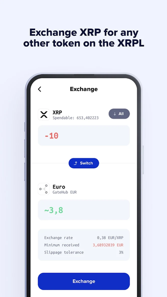 Xaman Wallet (formerly Xumm) - Image screenshot of android app