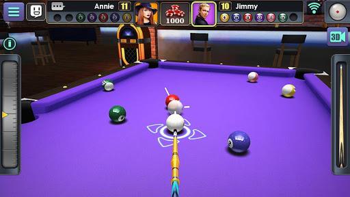 3D Pool Ball - Gameplay image of android game