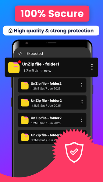 Zip Extractor: UnZIP & UnRAR - Image screenshot of android app