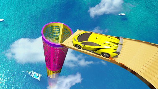Car Game Mega Ramp Stunt - عکس بازی موبایلی اندروید