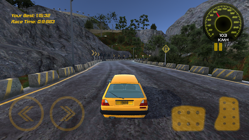 Car Simulator City Drive Game - Gameplay image of android game