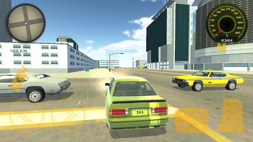 Car Simulator City Drive Game - Gameplay image of android game