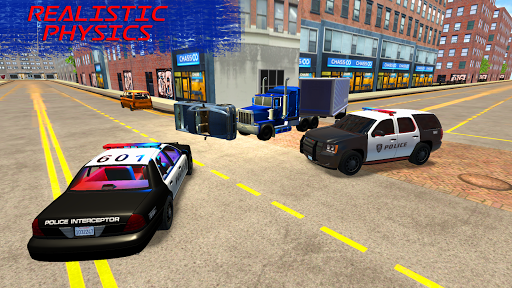 Police Car Game Simulator Cop - Gameplay image of android game