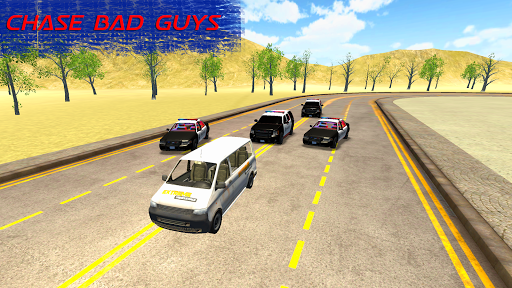Police Car Game Simulator Cop - Gameplay image of android game