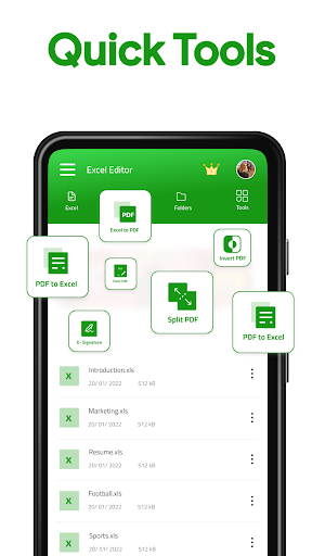 XLSX Viewer: XLS Reader - Image screenshot of android app