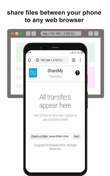 xShare- Transfer & Share files - Image screenshot of android app