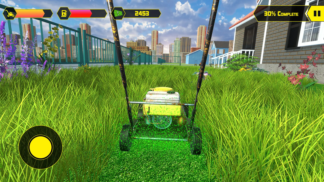 Grass machine at discount game