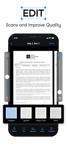 Scanner App - Scan PDF & Docs - عکس برنامه موبایلی اندروید