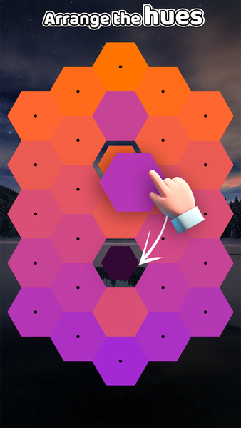 Gradient Sort - Gameplay image of android game