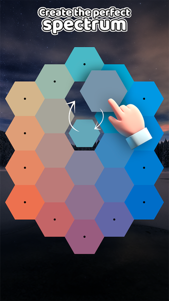 Gradient Sort - Gameplay image of android game