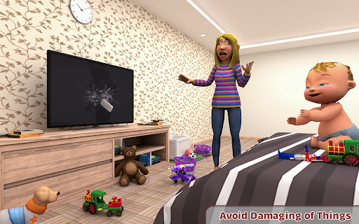 Virtual Mother Simulator Prank - Image screenshot of android app