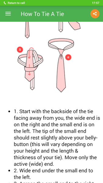Tie A Tie - عکس برنامه موبایلی اندروید