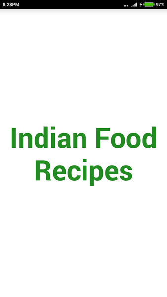 Indian Food Recipes - Image screenshot of android app