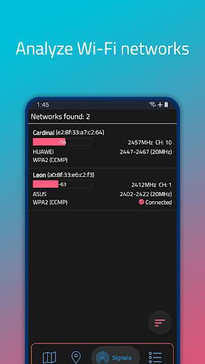 WiFi Warden: Map & DNS - عکس برنامه موبایلی اندروید