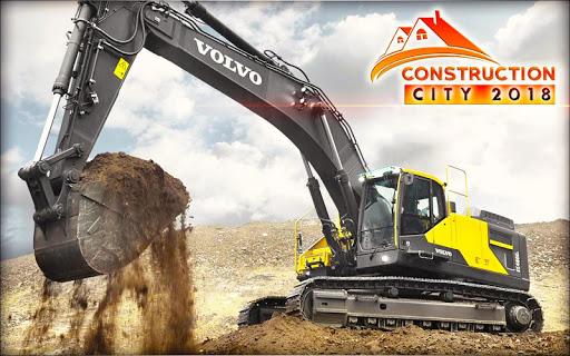 Construction City ۲۰۱۹: Building Simulator - عکس بازی موبایلی اندروید