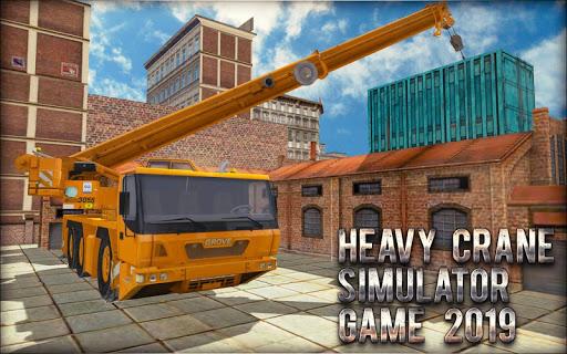 Crane Driving Simulator Game - Gameplay image of android game