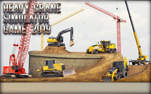 Crane Driving Simulator Game - عکس بازی موبایلی اندروید