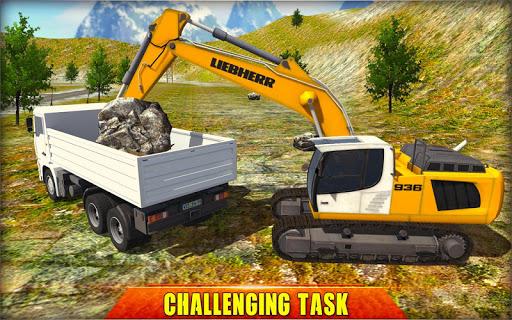 Heavy Excavator Crane Simulato - عکس بازی موبایلی اندروید