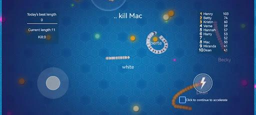 Snake Slither War-fun games - Image screenshot of android app