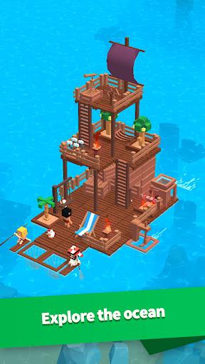 Idle Arks: Build at Sea - Gameplay image of android game
