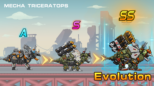 Dino Robot:The war of dinosaur - Image screenshot of android app