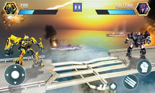 Former Robot Car War Combat 3D - Gameplay image of android game