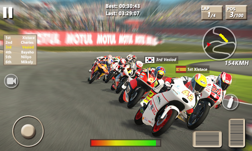 Speed Moto Bike Racing Pro Game 3D - Gameplay image of android game