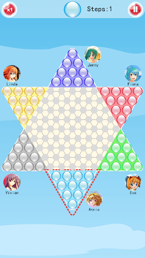 Chinese Checkers - عکس بازی موبایلی اندروید