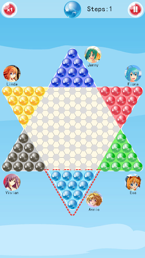 Chinese Checkers - Gameplay image of android game
