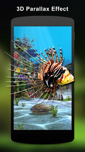 3D Aquarium Live Wallpaper HD - Image screenshot of android app