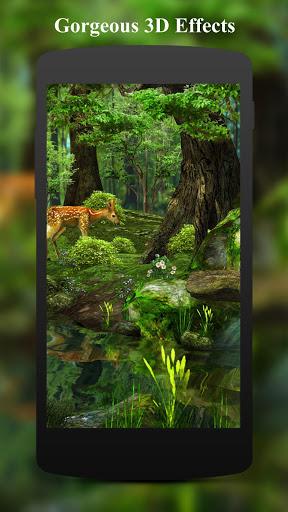 3D Deer-Nature Live Wallpaper - عکس برنامه موبایلی اندروید