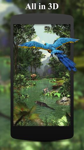 3D Rainforest Live Wallpaper - Image screenshot of android app