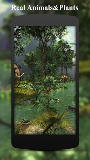 3D Rainforest Live Wallpaper - عکس برنامه موبایلی اندروید